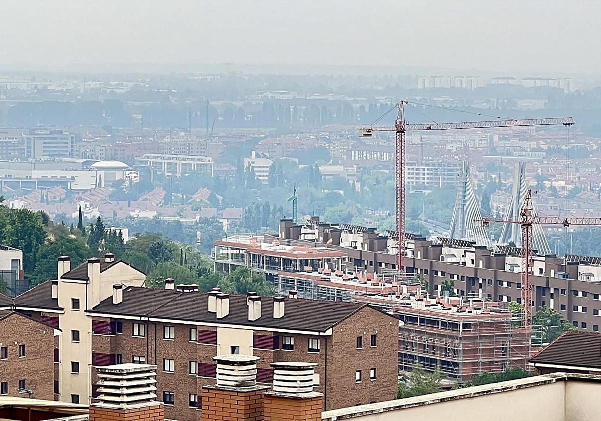 Episodio de contaminación por humo registrado el pasado 18 de agosto.