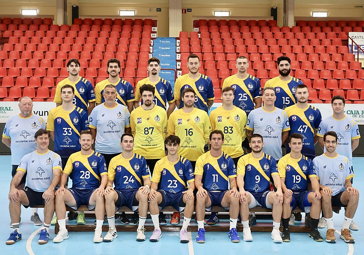 La plantilla del Recoletas Atlético Valladolid para la temporada 2025-26.