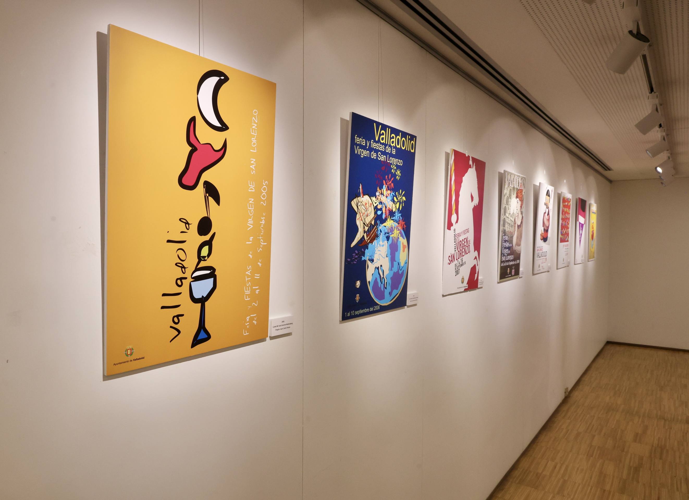 Los 25 años de carteles de las Fiestas de la Virgen de San Lorenzo, en imágenes