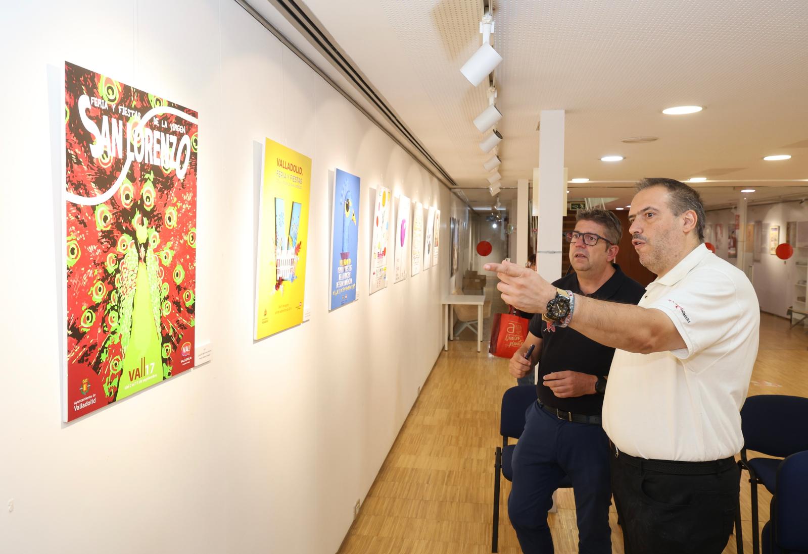 Los 25 años de carteles de las Fiestas de la Virgen de San Lorenzo, en imágenes