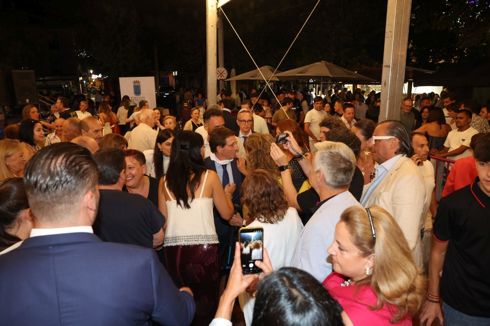 Las imágenes de Almeida en el pregón de Medina del Campo