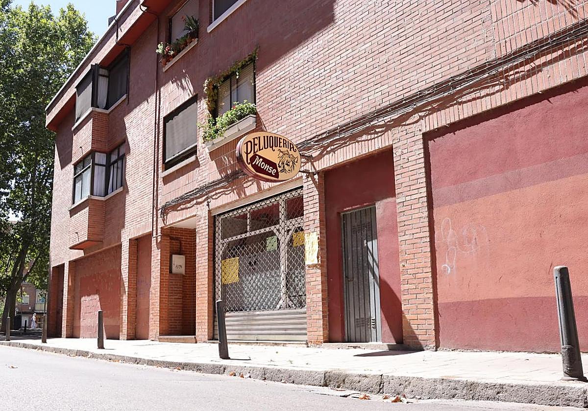 Peluquería Monse en la calle Zaragoza de Valladolid.
