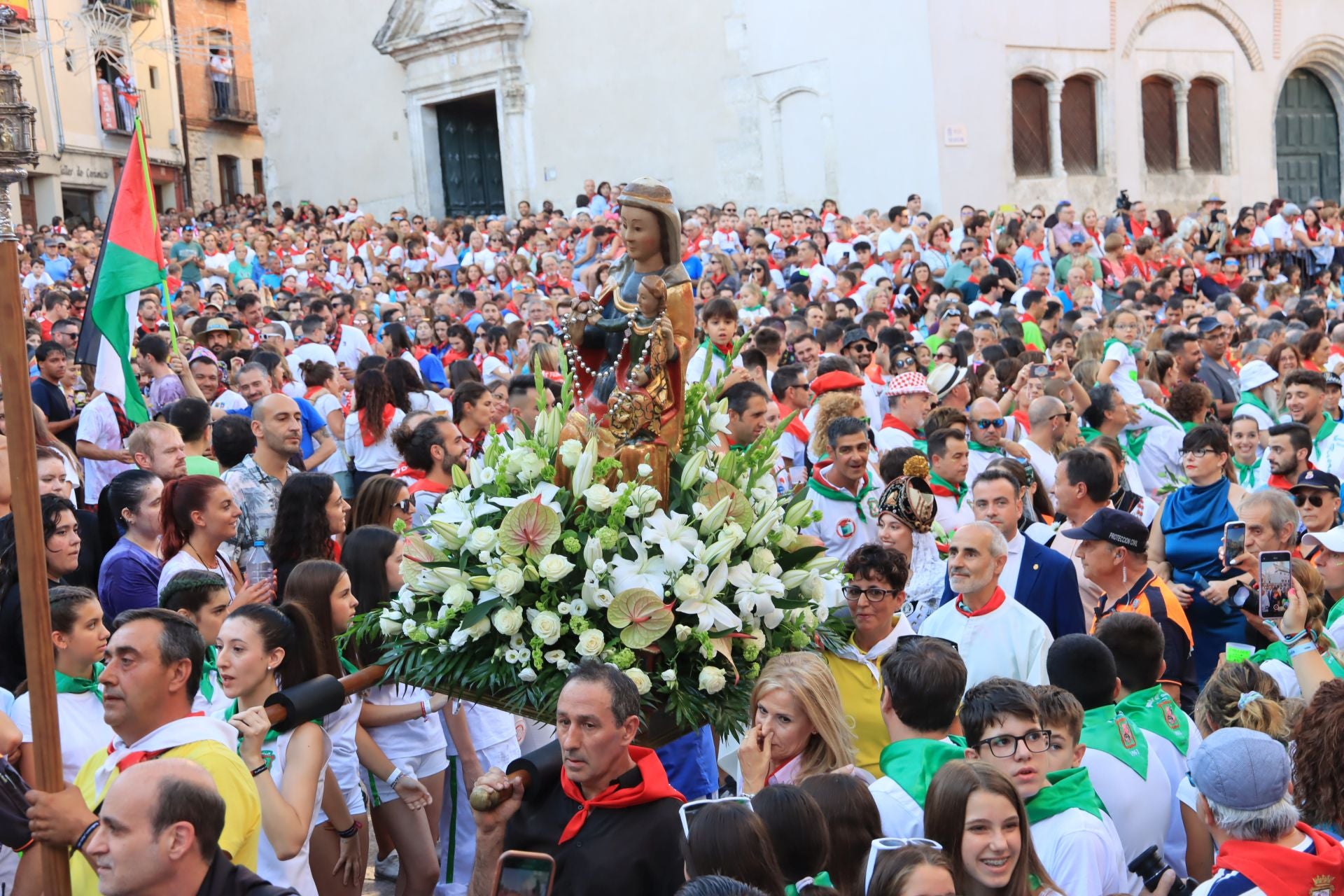 Fotos del inicio de las fiestas de Cuéllar.