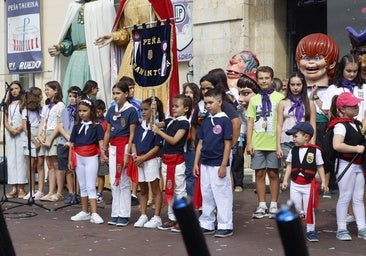 Los niños reivindican poder «jugar, saltar y bailar» en las fiestas