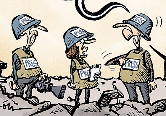 La viñeta de Sansón: 'Objetivo: la prensa'