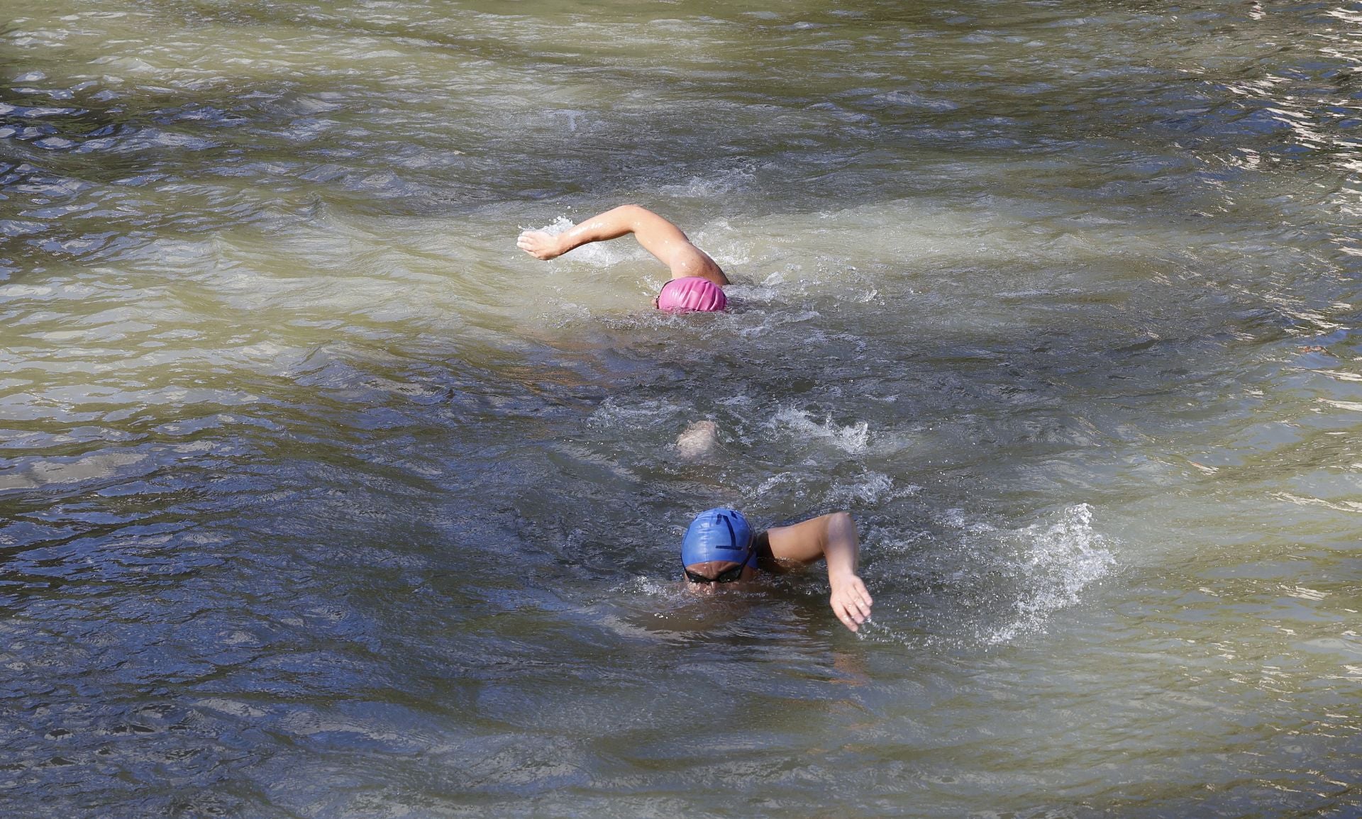 La Travesía a Nado del Carrión, en imágenes