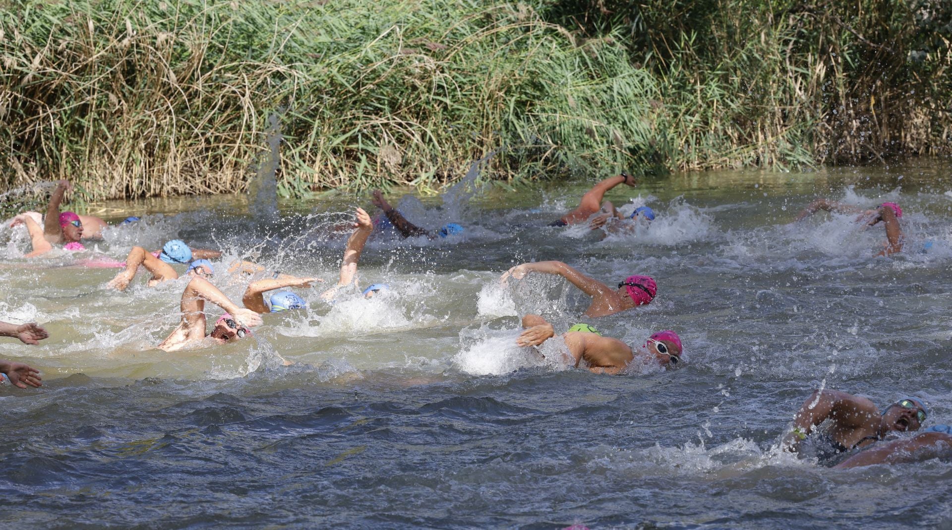 La Travesía a Nado del Carrión, en imágenes