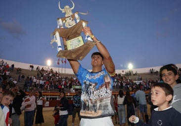 El segoviano Diego Calores gana el concurso nacional de cortes de Medina del Campo