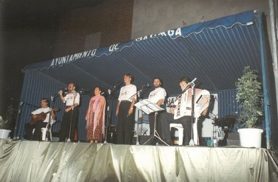 Actuación del grupo 'Amigos de las Habaneras'. 