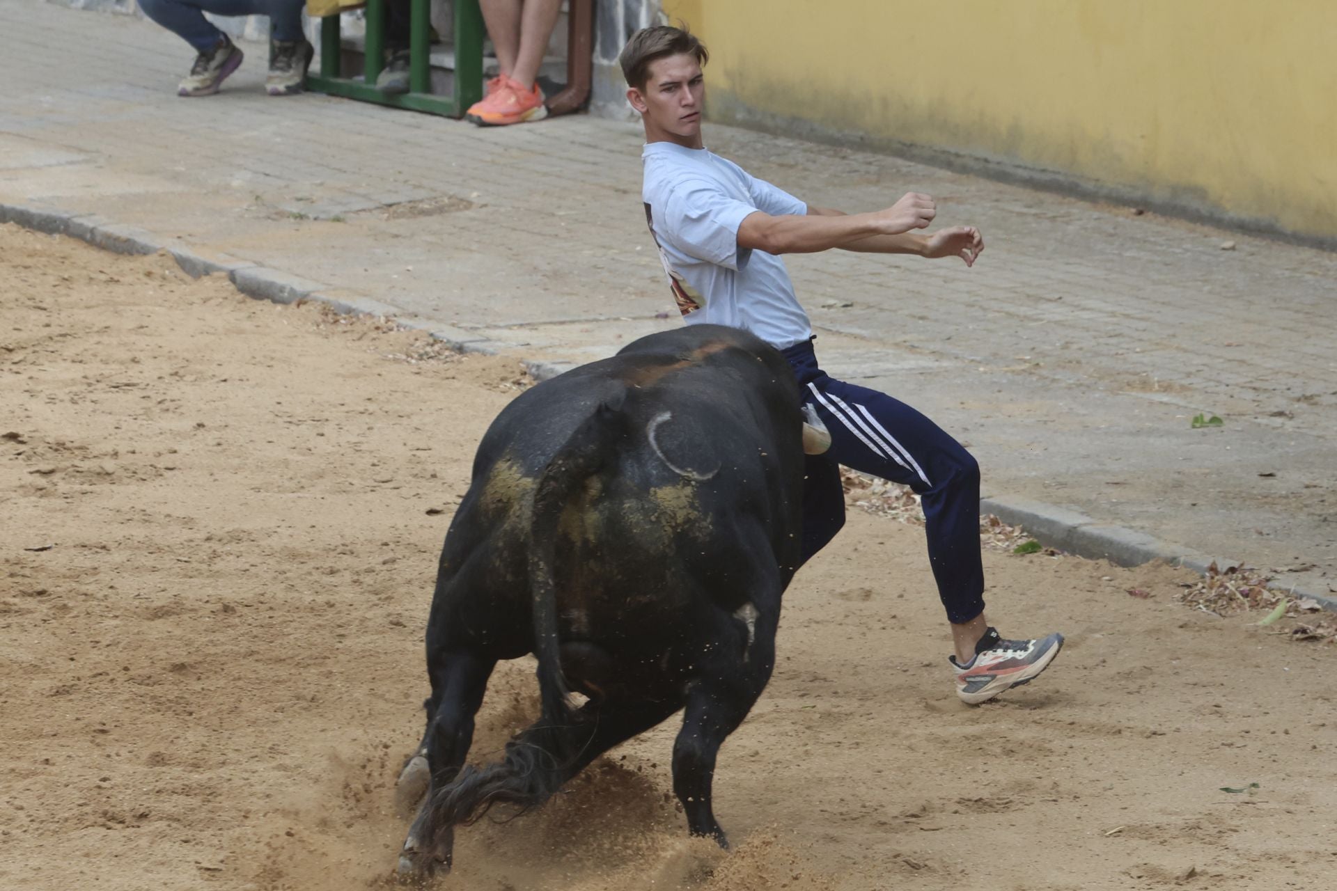 Encierro del domingo en Ataquines