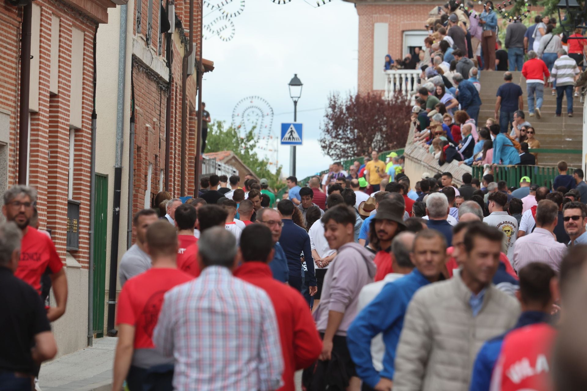 Encierro del domingo en Ataquines