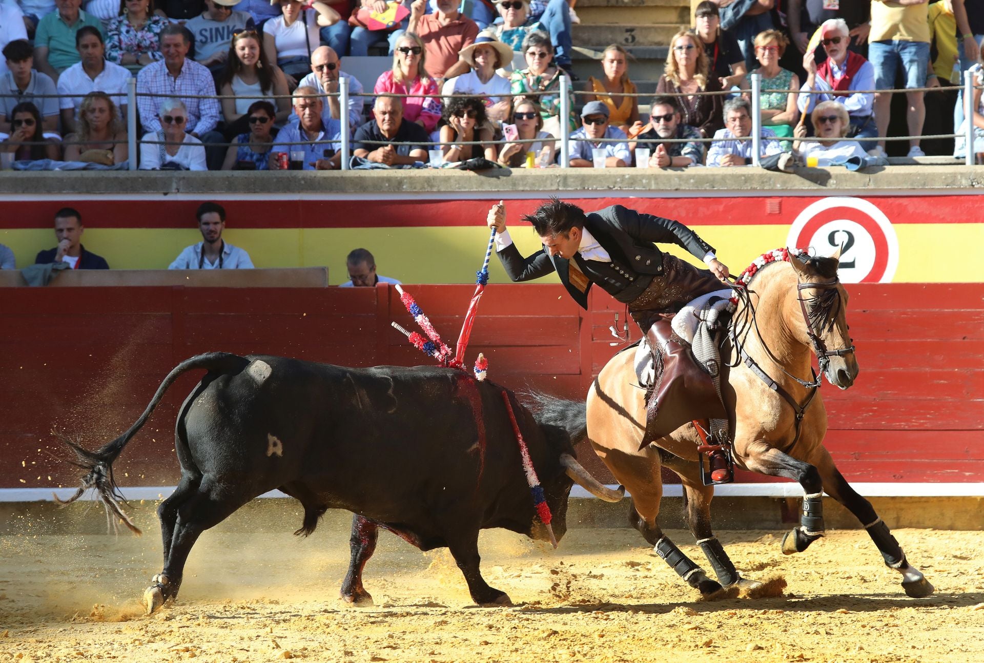 Tarde de rejones en Palencia