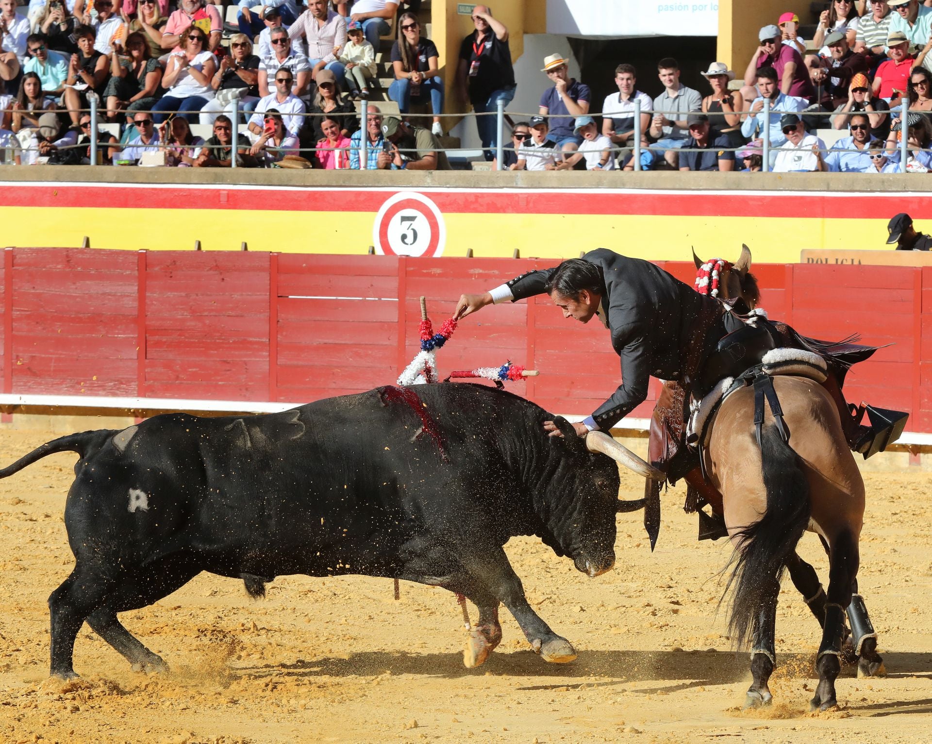 Tarde de rejones en Palencia