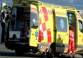 Ambulancia del 112 de Castilla y León.