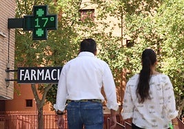 El mercurio tan solo marcaba 17 grados este lunes al mediodía en Parquesol.