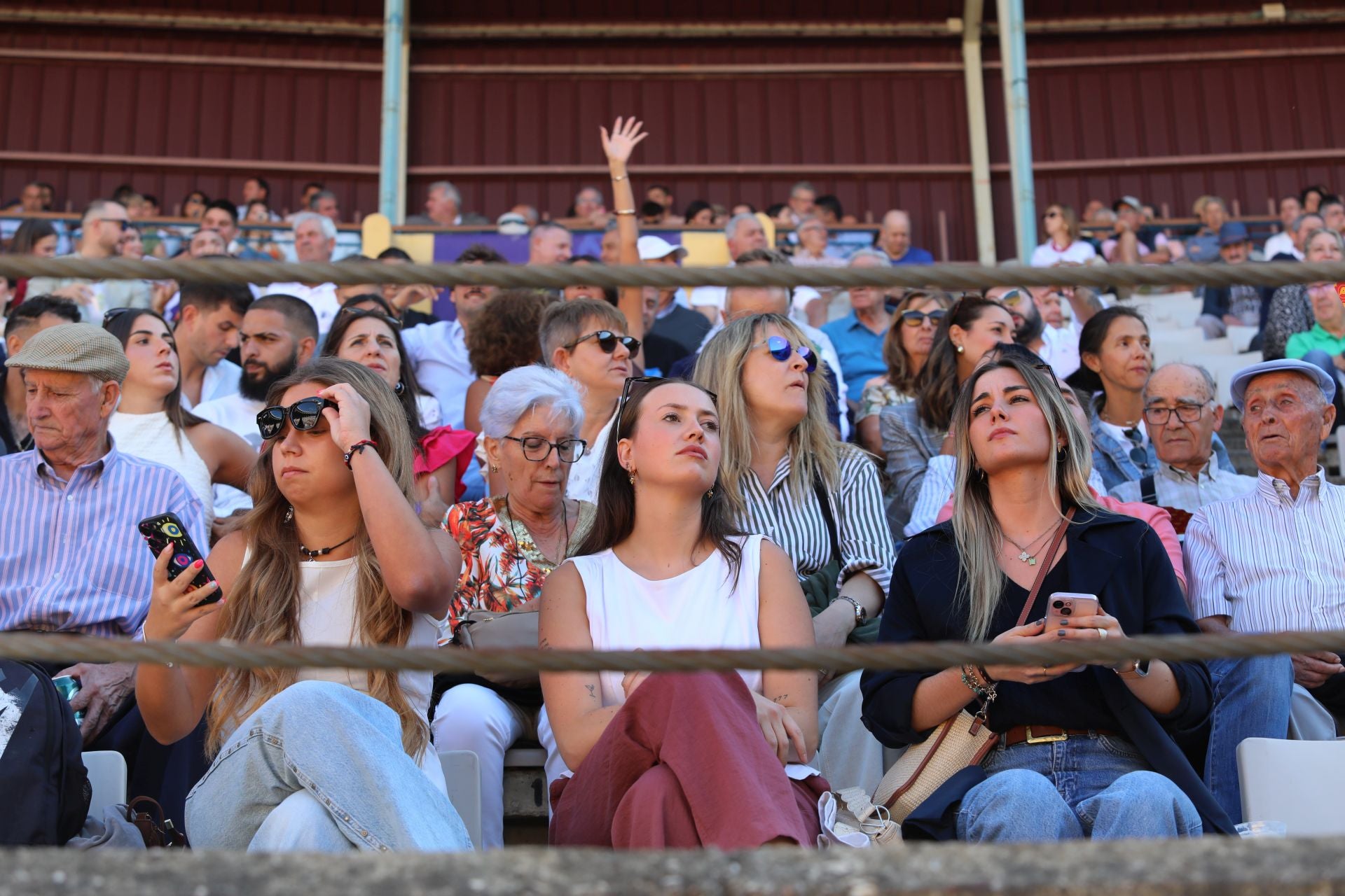 Así disfrutó el público de Palencia de la corrida de rejones
