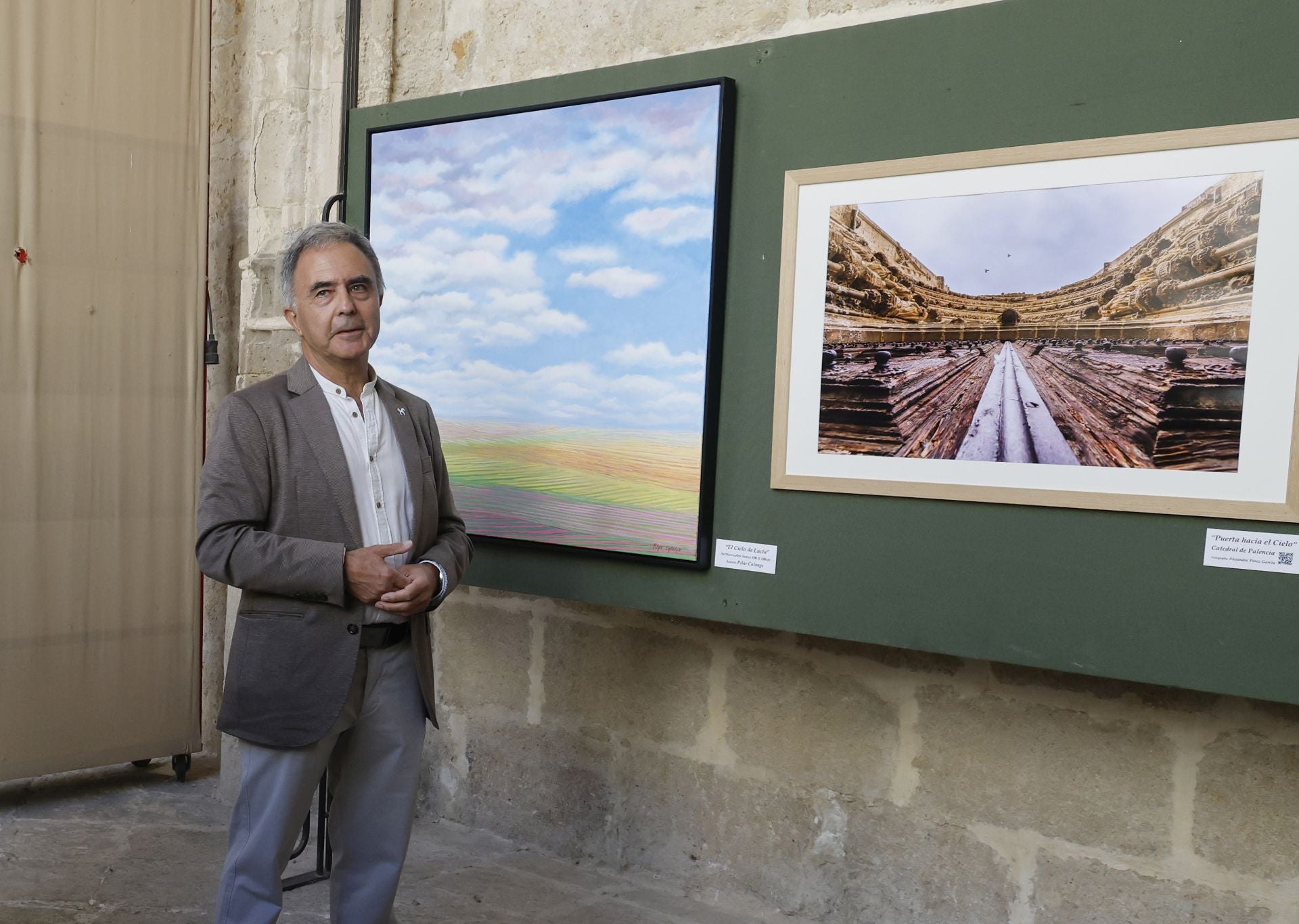 Así es la muestra &#039;Bourges&amp;Palencia 2025&#039; de Thieldon en el claustro de la Catedral