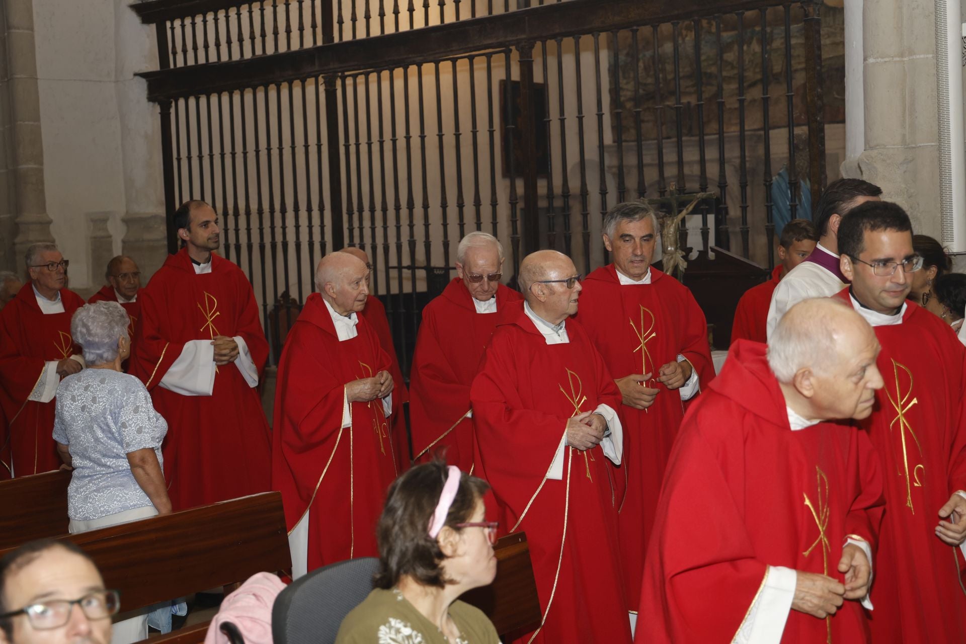 La Catedral de Palencia, a rebosar en la misa por San Antolín