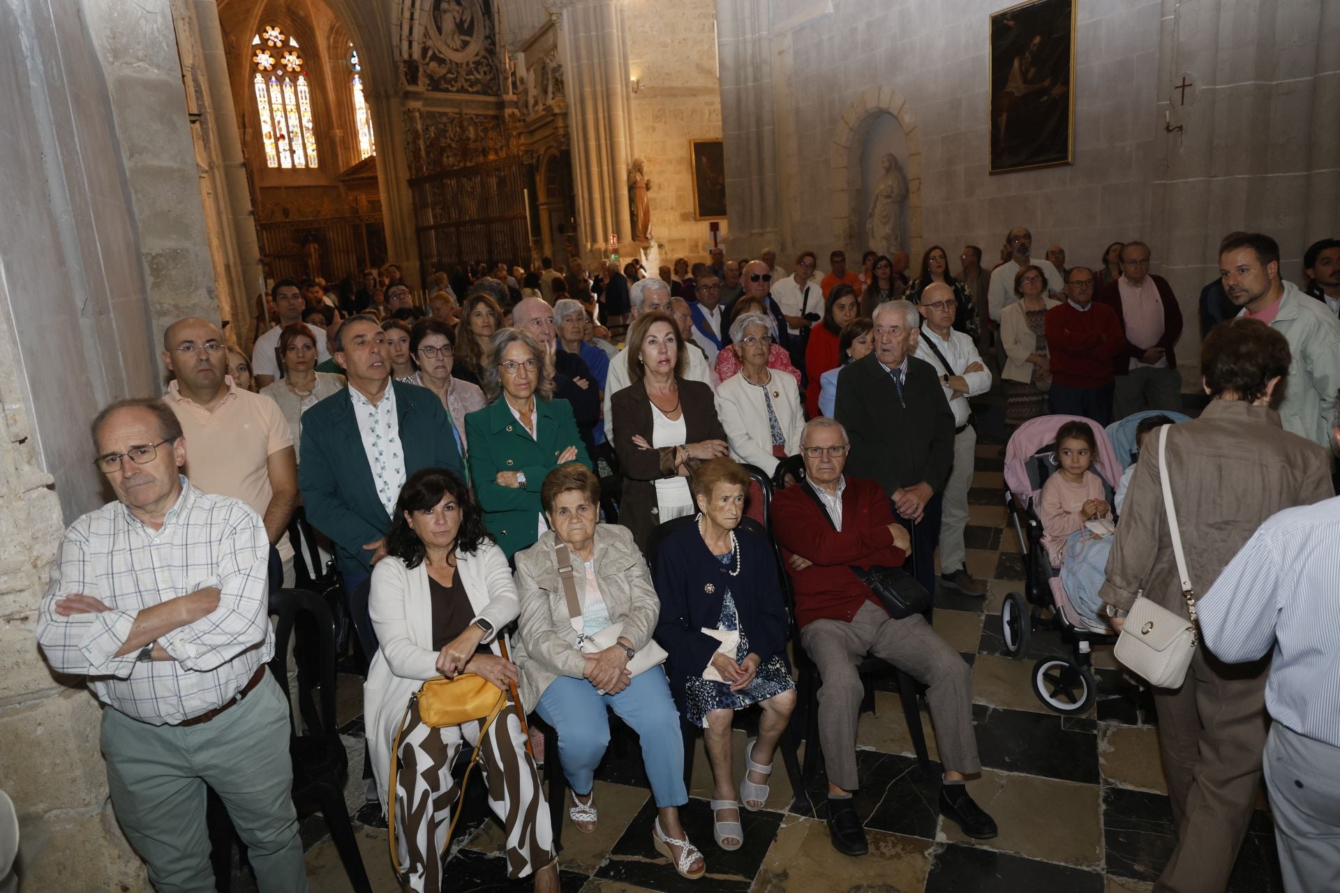La Catedral de Palencia, a rebosar en la misa por San Antolín
