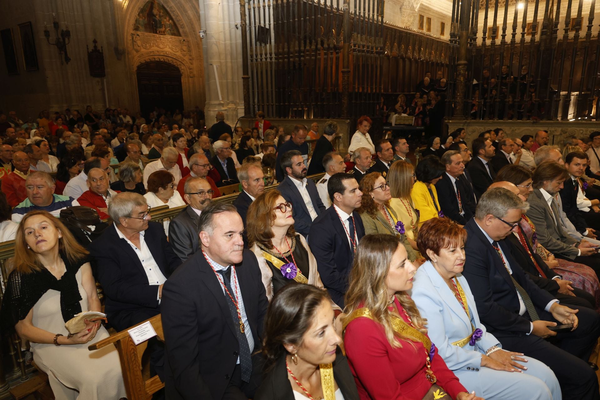 La Catedral de Palencia, a rebosar en la misa por San Antolín