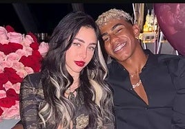 Lamine Yamal con la cantante argentina Nicki Nicole.