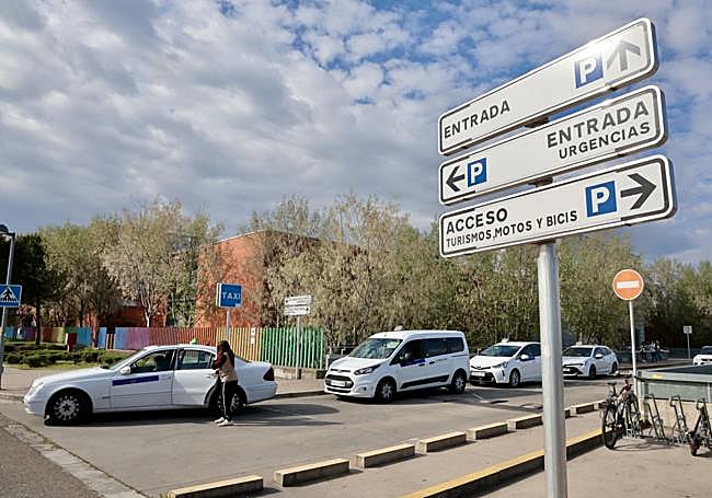 Accesos al Hospital Universitario Río Hortega.