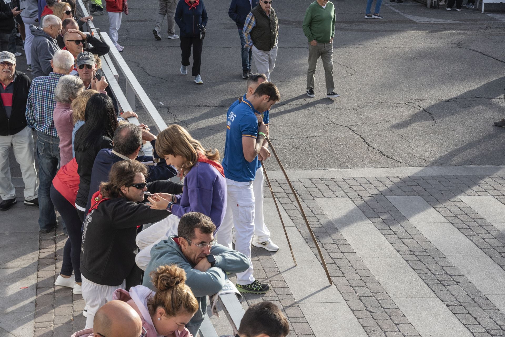 Fotos del ambiente en el tercer encierro de Cuéllar
