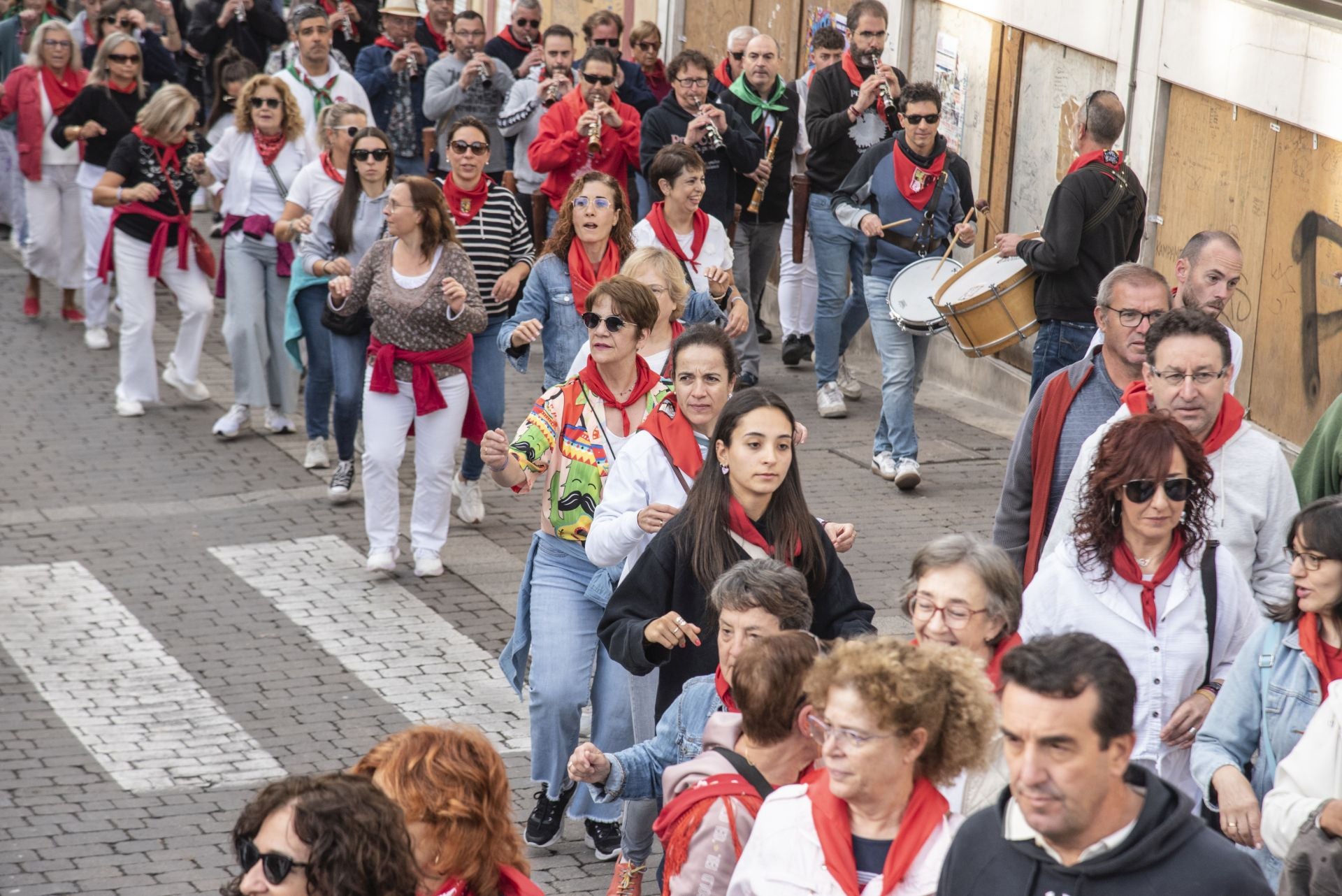 Fotos del ambiente en el tercer encierro de Cuéllar