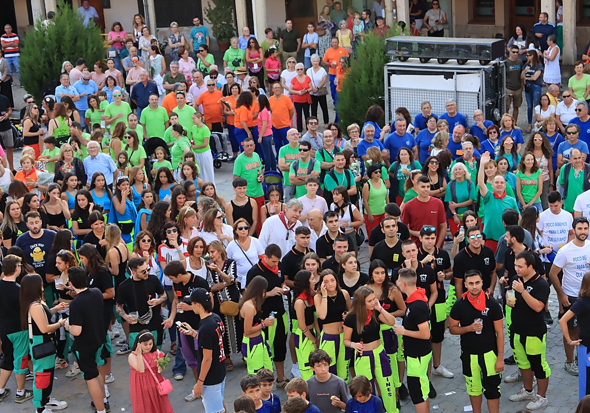 Ambiente durante el pregón del año pasado