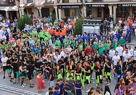 Ambiente durante el pregón del año pasado