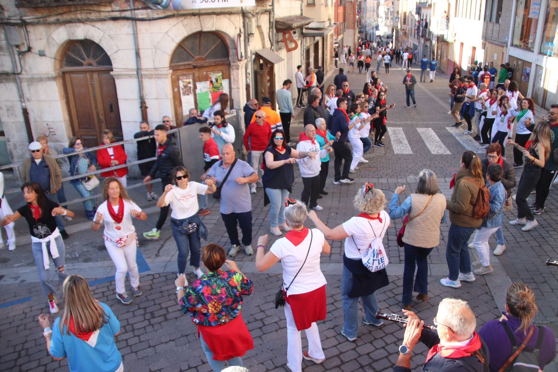 Fotos del ambiente en el cuarto encierro de Cuéllar