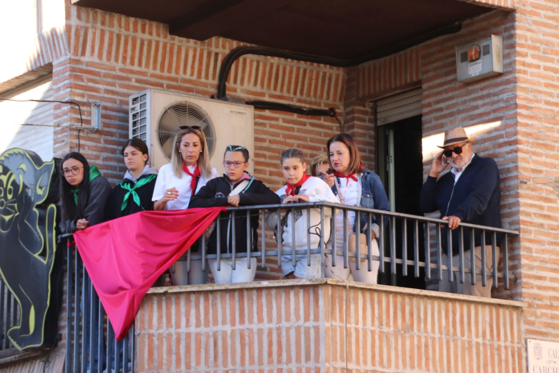 Fotos del ambiente en el cuarto encierro de Cuéllar