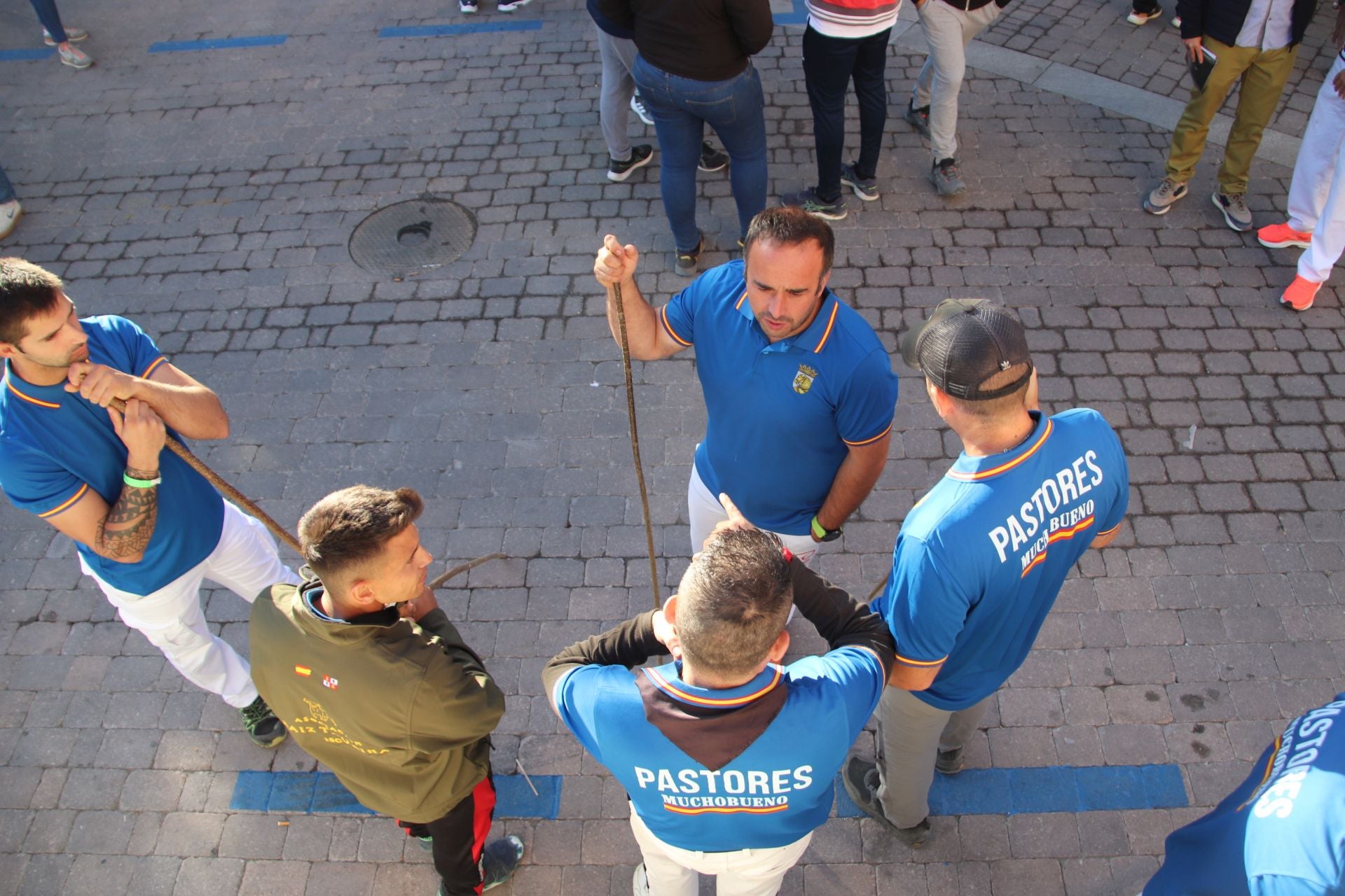 Fotos del ambiente en el cuarto encierro de Cuéllar