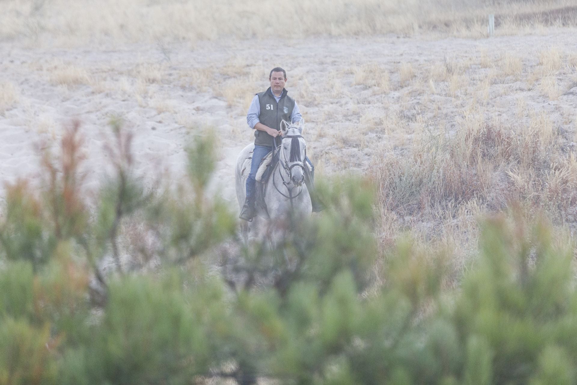 Fotos del cuarto encierro de Cuéllar por el campo