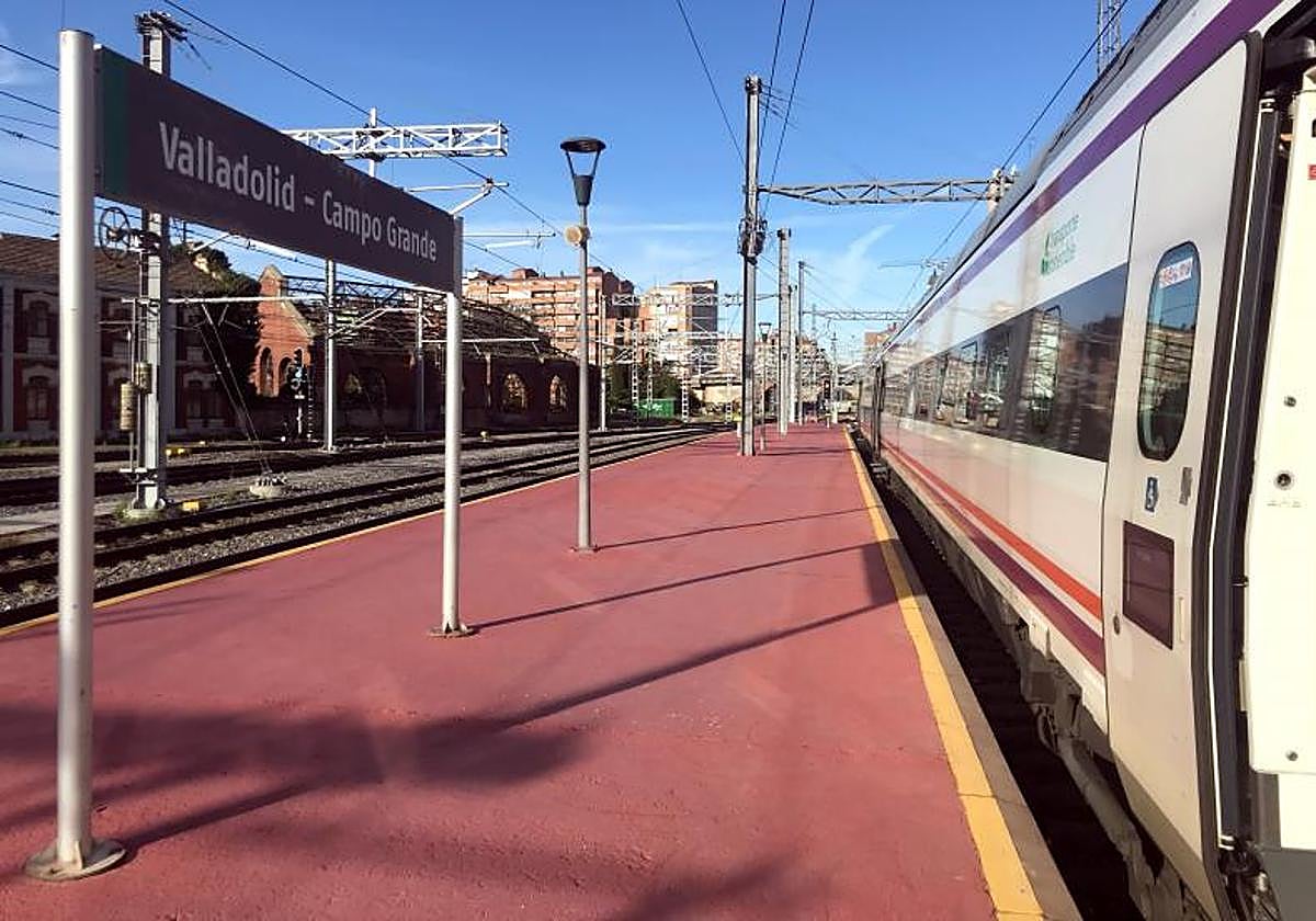 Estación Valladolid-Campo Grande.