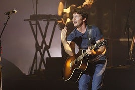 James Blunt, en Gijón en 2022.