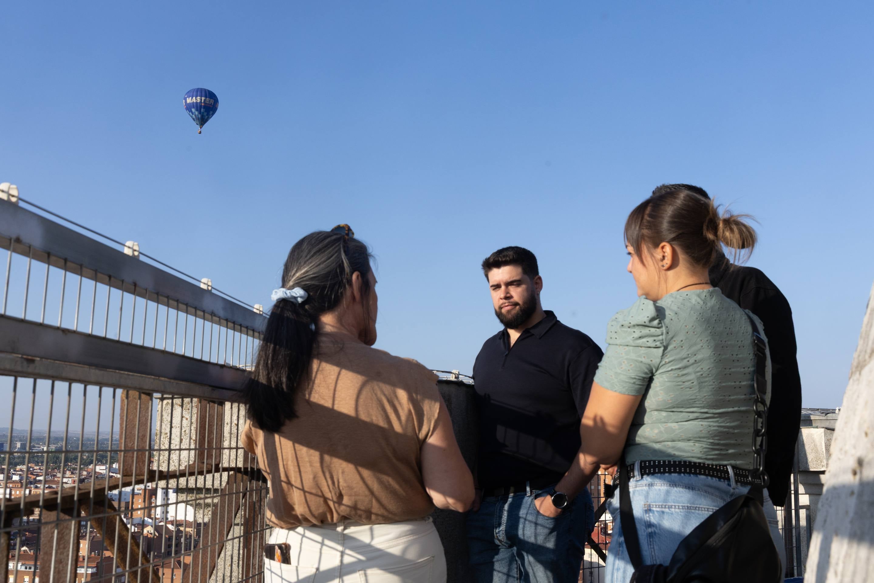 Las imágenes de los globos aerostáticos en el cielo de Valladolid