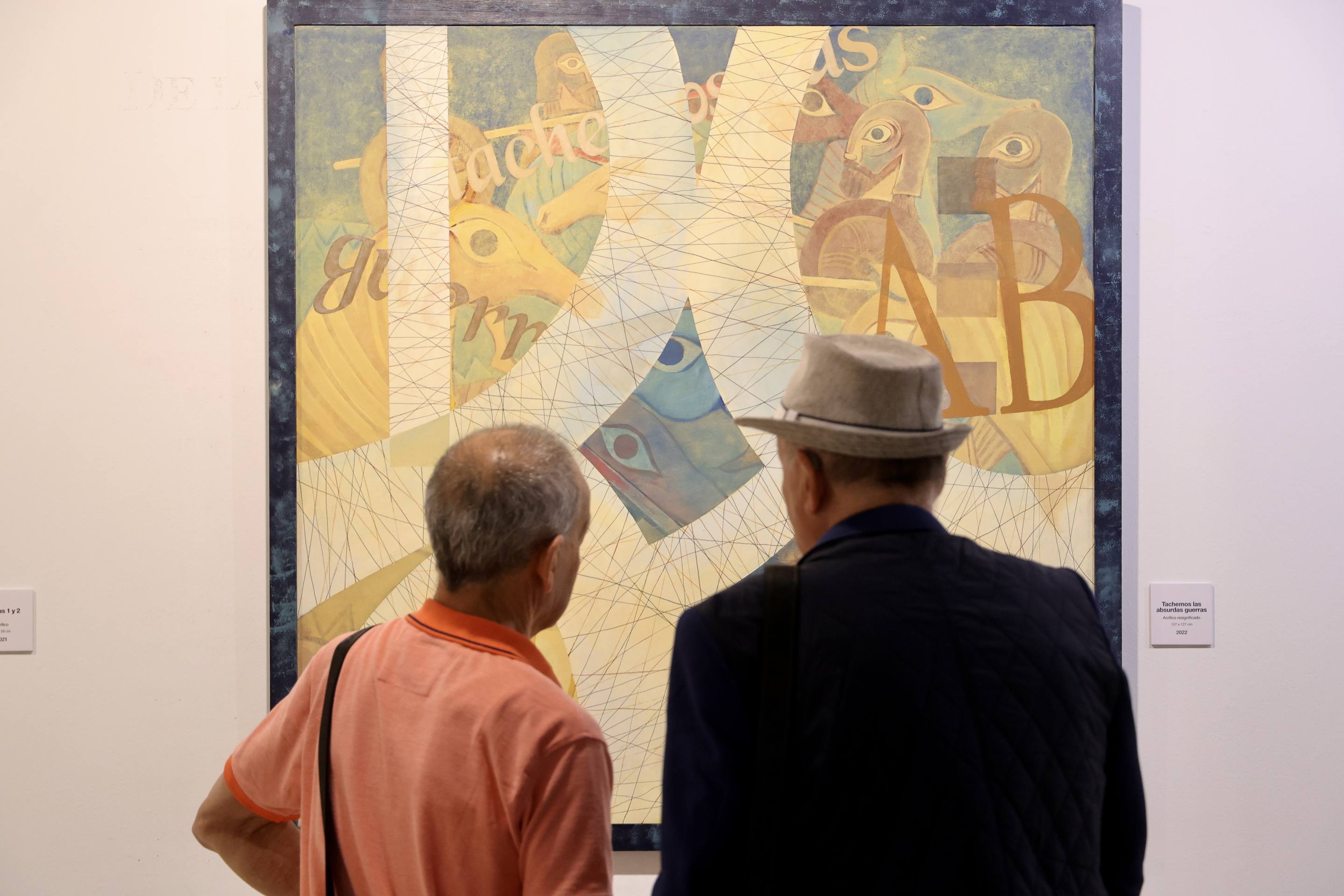 La exposición &#039;Franjas y Rayas&#039;, en imágenes