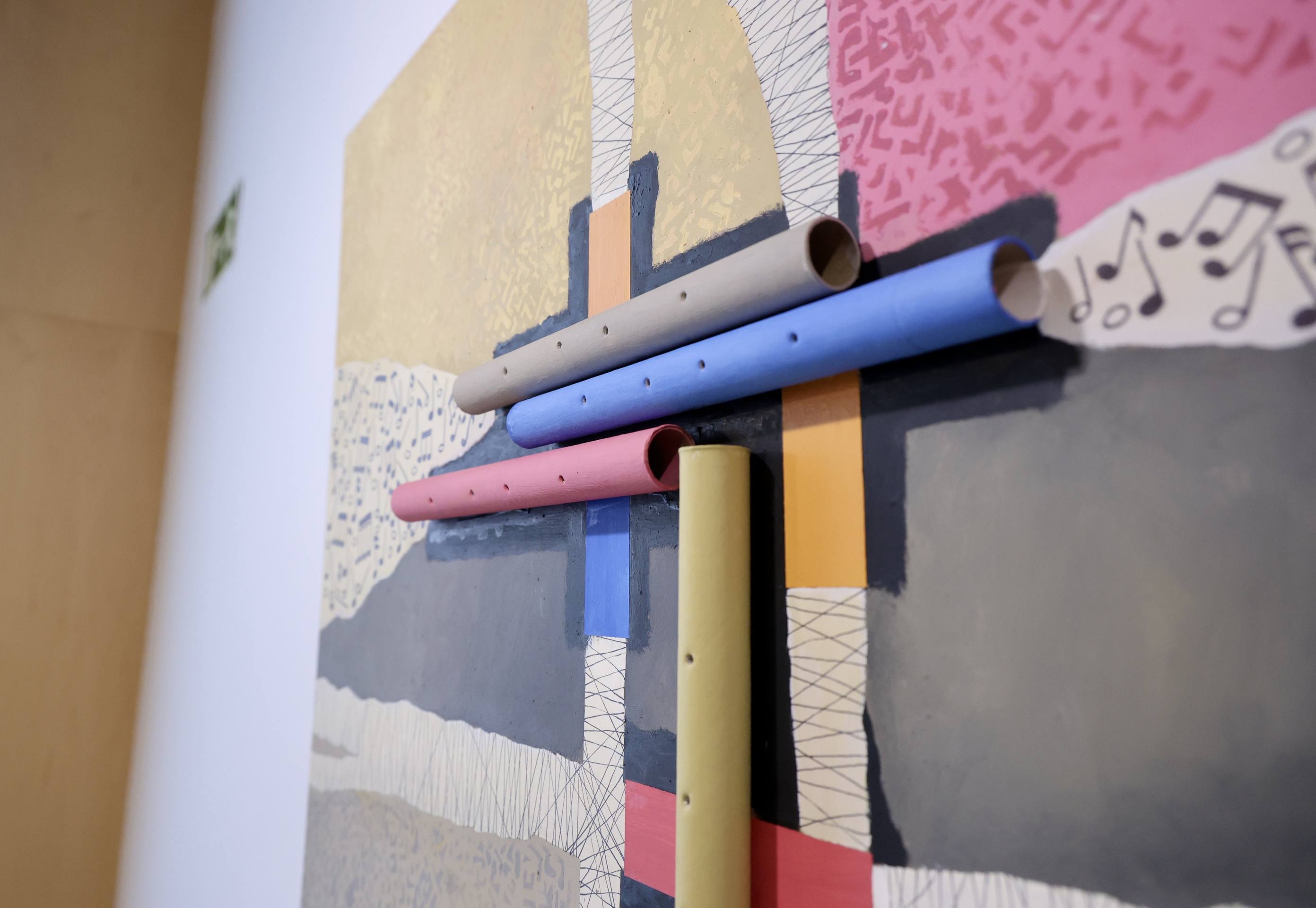 La exposición &#039;Franjas y Rayas&#039;, en imágenes