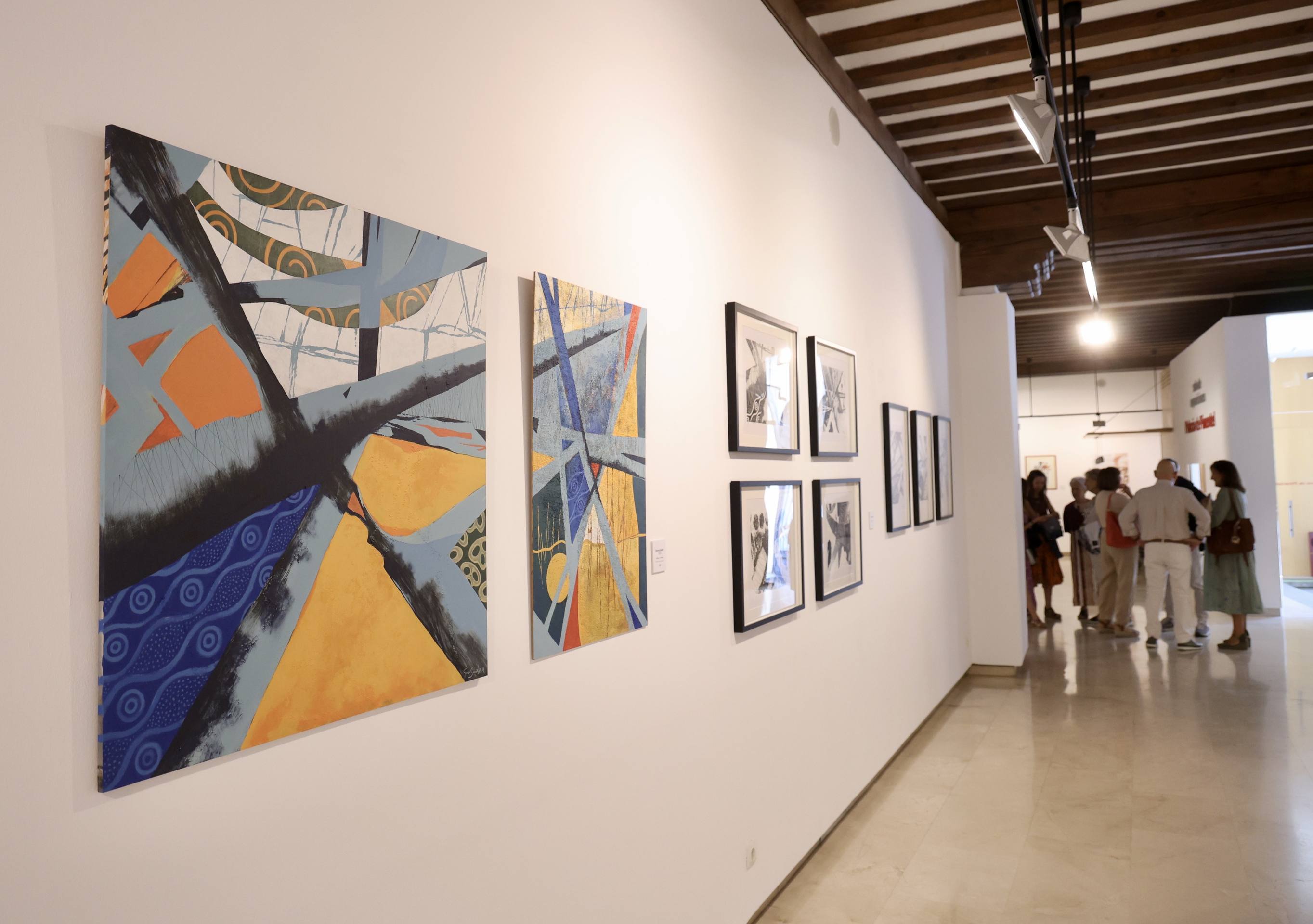 La exposición &#039;Franjas y Rayas&#039;, en imágenes