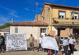 Concentración de apoyo el miércoles en Olleros de Tera.