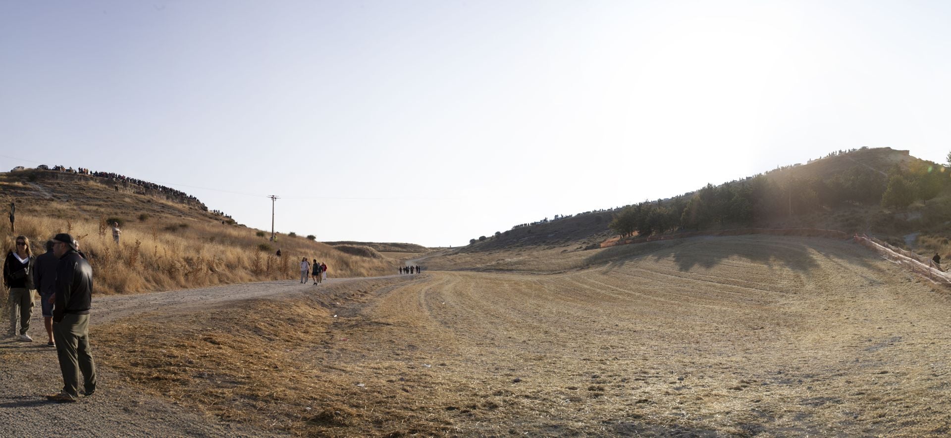 Fotografías del quinto encierro de Cuéllar en el campo