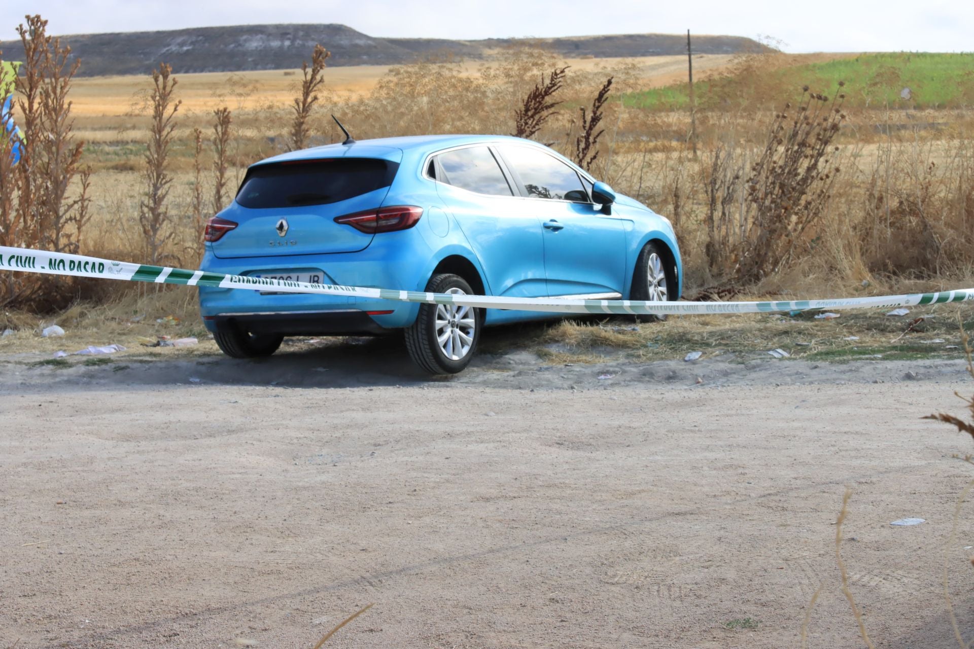 Fotografías de la investigación del caso de violencia de género en Cuéllar