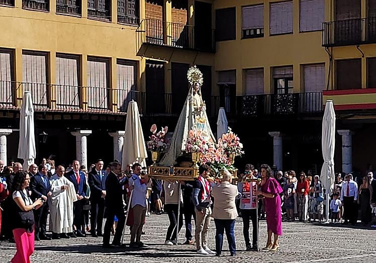 Virgen de la Guía en Tordesillas.