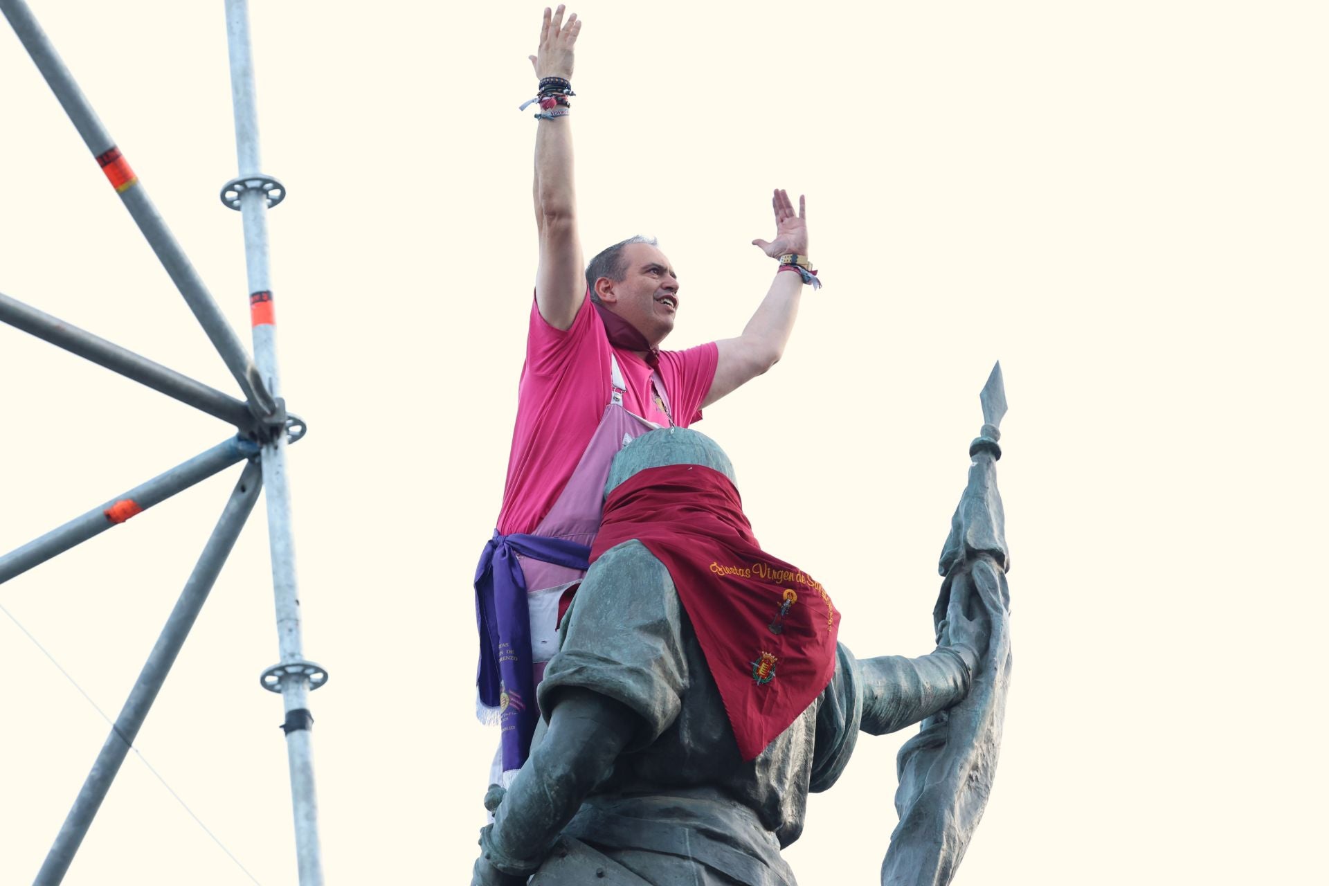 El pregón de las fiestas de Valladolid, en imágenes