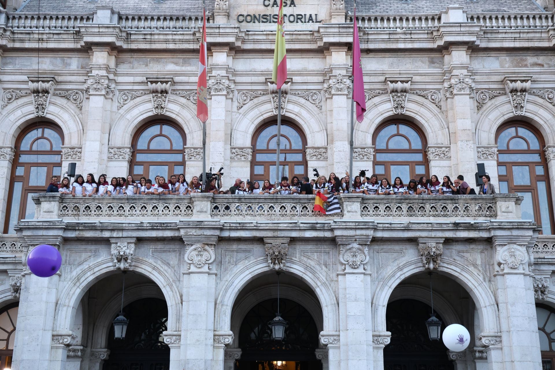El pregón de las fiestas de Valladolid, en imágenes