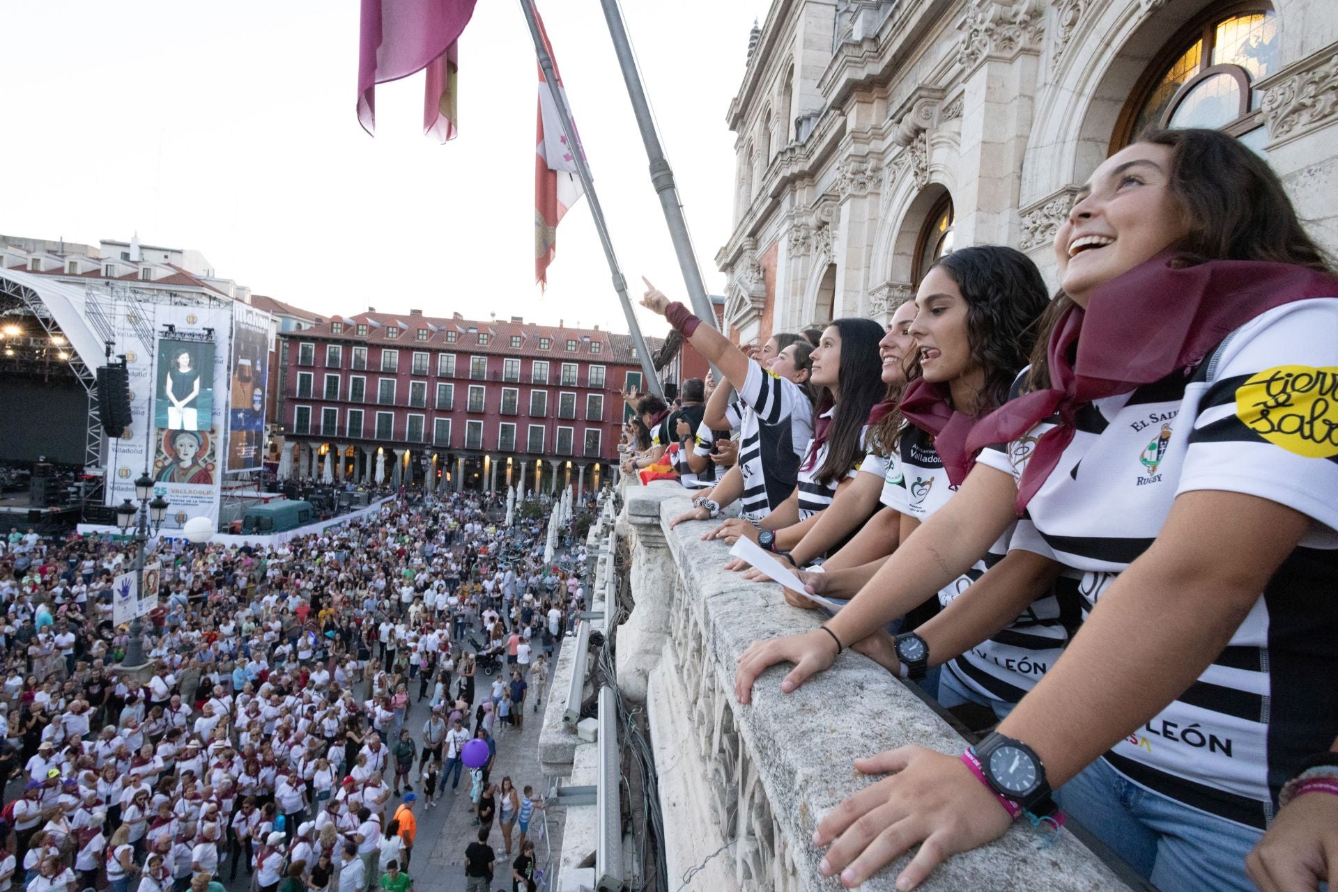El pregón de las fiestas de Valladolid, en imágenes