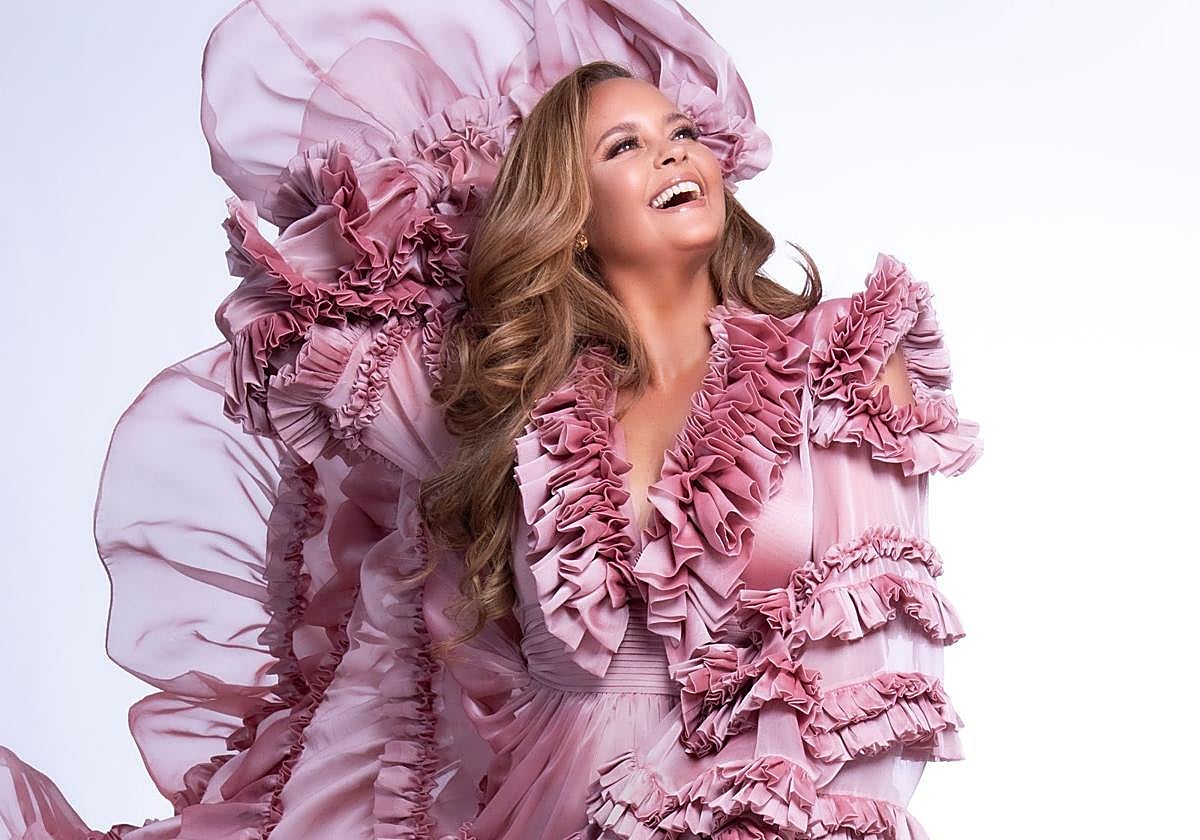 La cantante Shaila Dúrcal.