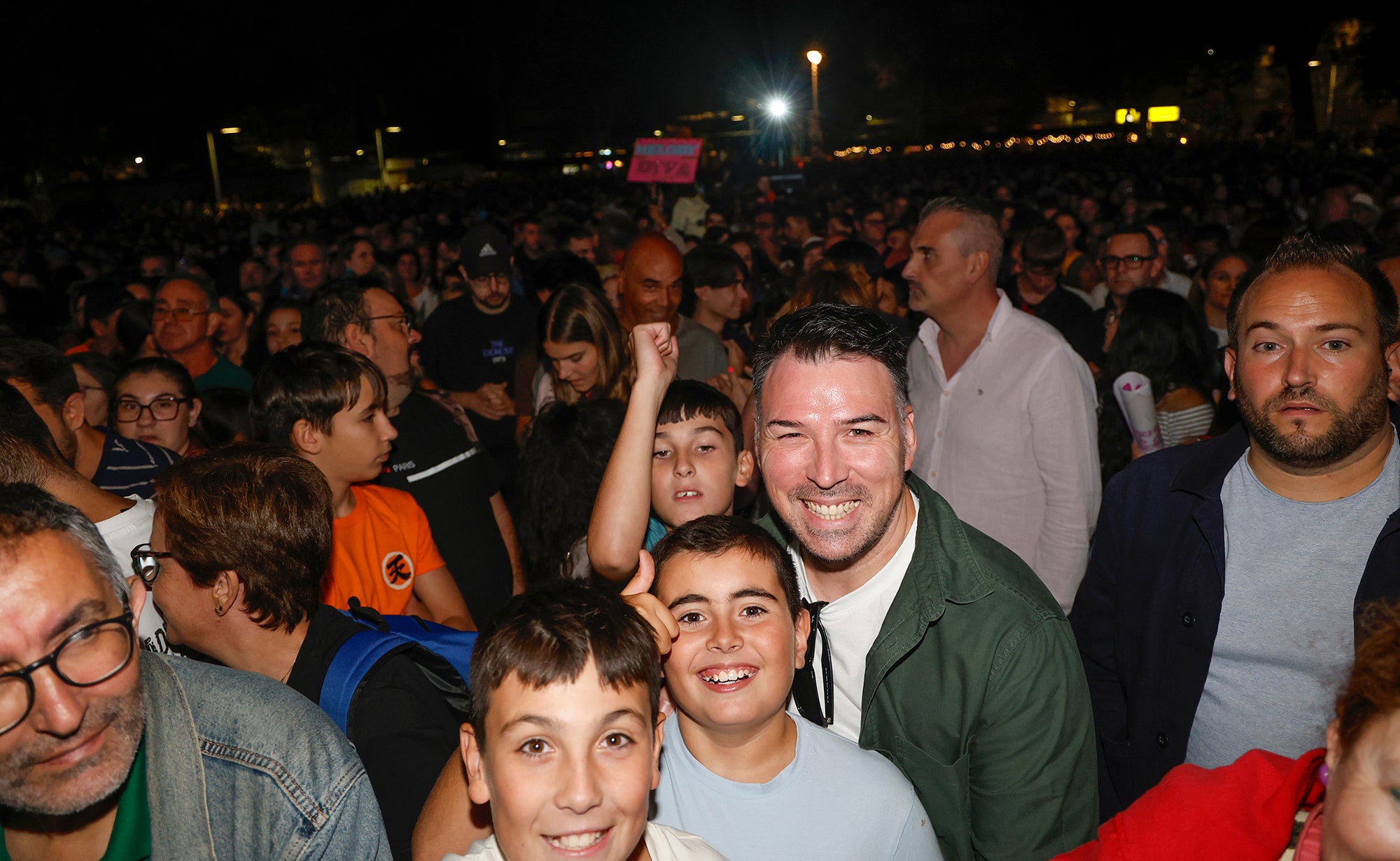 Así fue el concierto de Melody en las Fiestas de Palencia