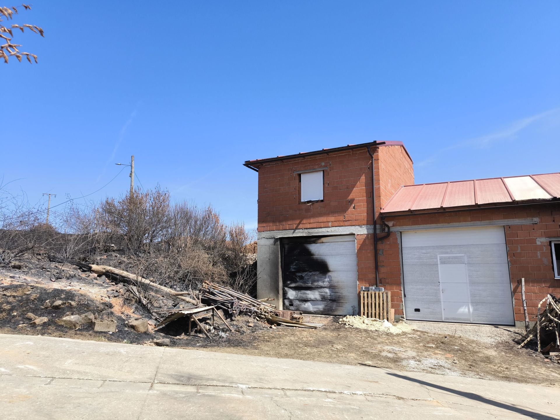 San Pedro de Cansoles avanza en su reconstrucción tras las llamas